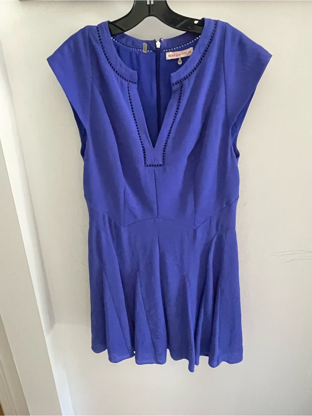 Rebecca Taylor Women’s Cap-Sleeve V-Neck Dress